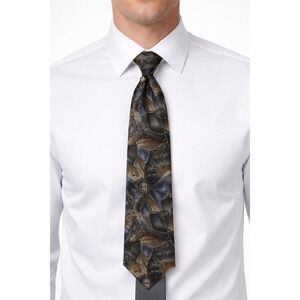 Christopher Reeve Collection Neck Tie 100% Silk Stonehenge Dana Reeve‎ USA